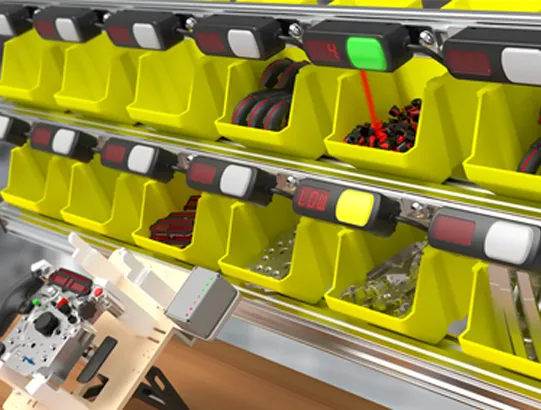 Pick-to-light systems